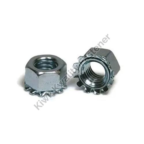 Polished Stainless Steel K Lock Nuts, for Hardware Fitting, Size : 3/4 Inch