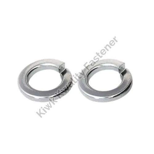Round Polished Stainless Steel Spring Lock Washers, for Hardware Fitting, Size : Standard