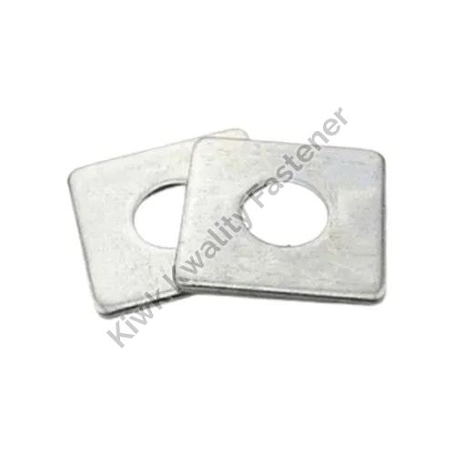 Polished Mild Steel Square Washers, for Hardware Fitting, Color : Grey