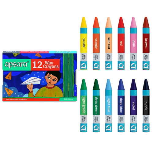 Apsara Wax Crayons at best price INR 7.50 / Piece in Nagpur Maharashtra