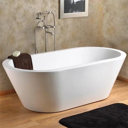 Acrylic Free Standing Bath Tub, Color White Krishna Trading