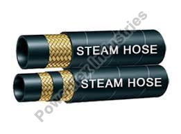 High Rubber Steam Hose, for Industrial, Color : Black