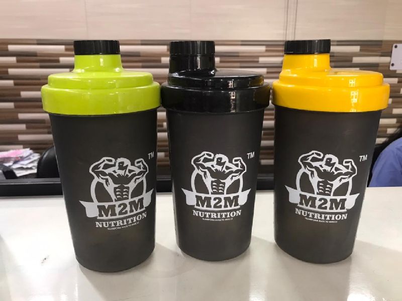 Plastic M2M Nutrition Shaker Bottle, for Sports