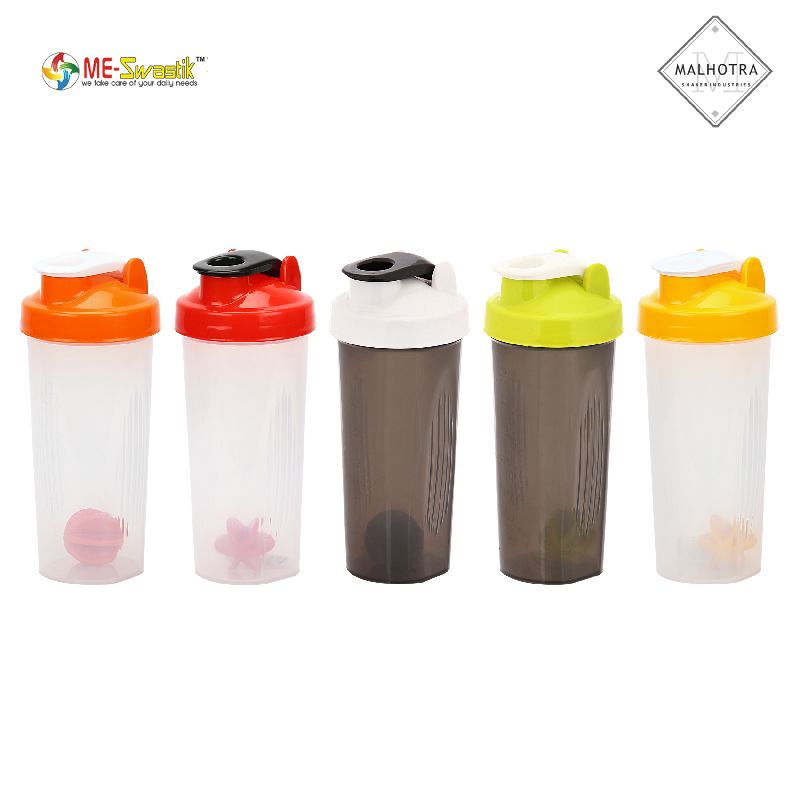 Plastic Shaker 600 ml, for Gym, Feature : Good Look, Good Quality, Leak proof