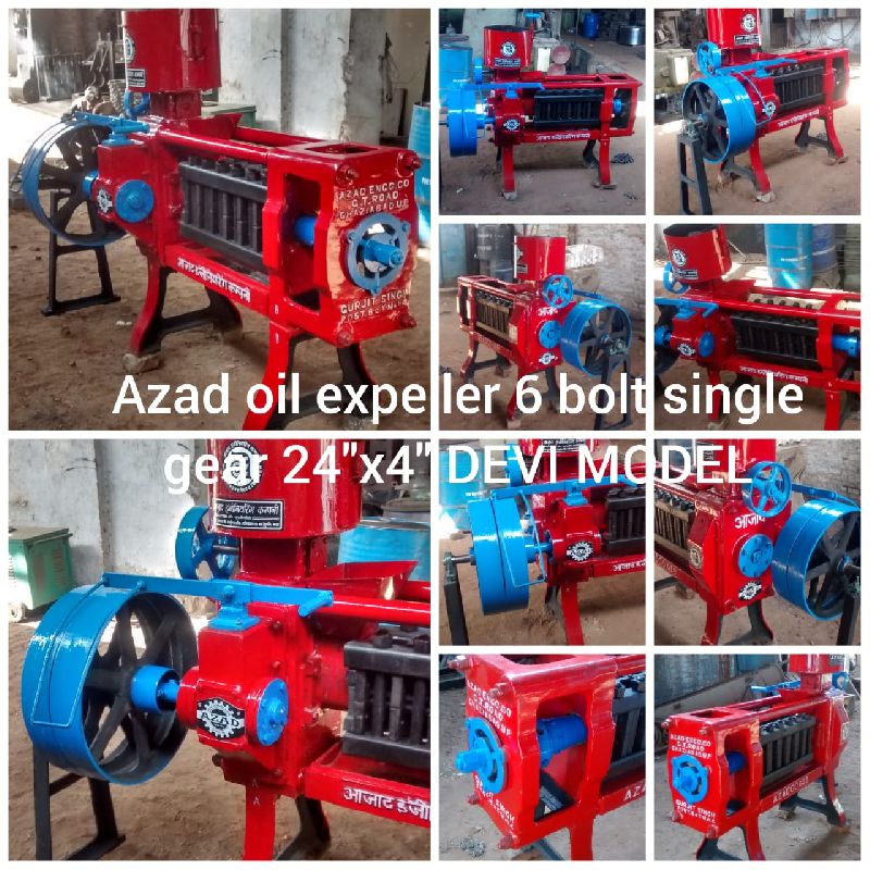 Polished Mild Steel 100-1000kg oil expeller, Specialities : Long Life, High Performance, Easy To Operate