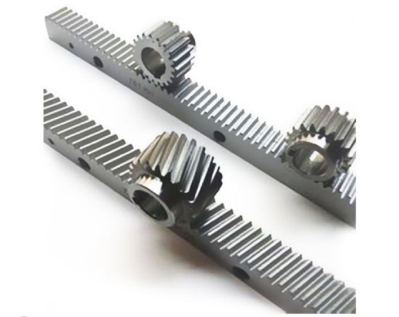 Stainless Steel Polished Straight Rack & Pinion, for Industrial, Certification : ISI Certified