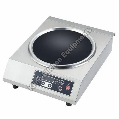 Stainless Steel 3500W Commercial Induction Cooktop Kiing Kitchen