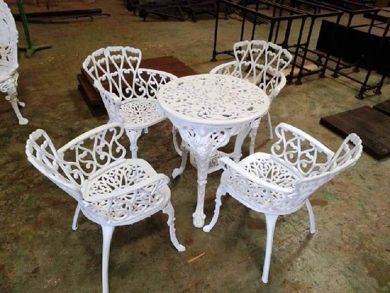 Iron Garden furniture set, INR 25,000INR 30,000 / Piece( by AMBER ART ...