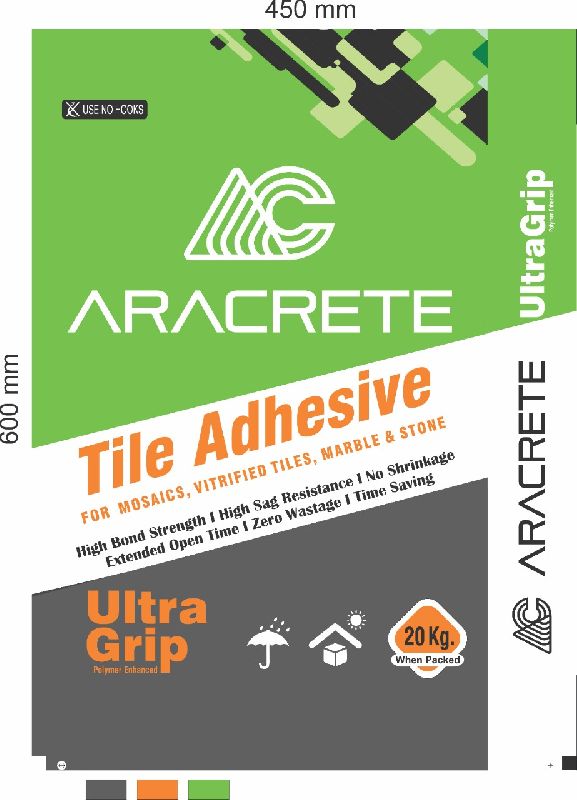 Tile adhesive, Feature : Antistatic, Heat Resistant, Holographic, Printed