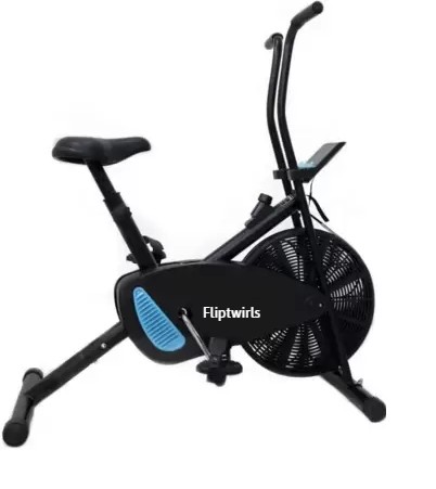 fliptwirls active stainless steel mobile holder exercise air bike