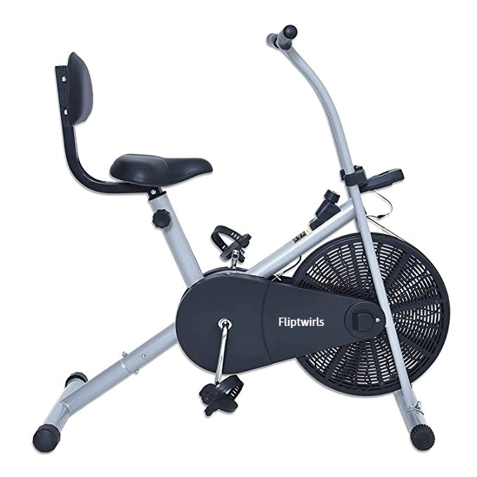 Fliptwirls back support exercise air bike, for Gym Use, Gender : Female, Male