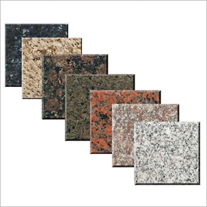 Polished Multicolour Granite Tiles, for Construction