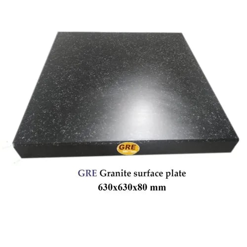 GRE-203 Granite Surface Plate, Size : 630x630x80 mm