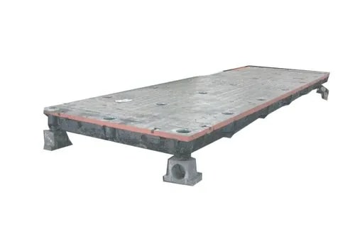 Rectangular Standard Cast Iron Surface Plate, for Industrial, Certification : ISI Certified