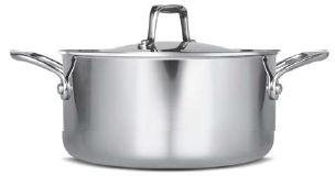 Round Triply Casserole, for Cooking Use, Feature : Rust Proof