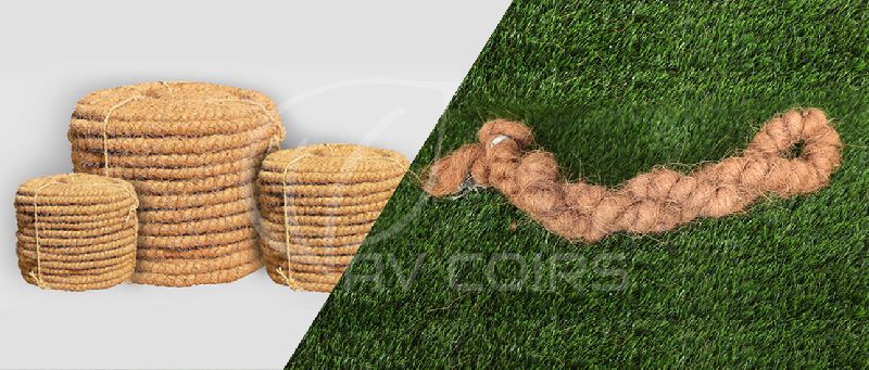 Curled Coir Rope, for Industrial, Packaging Type : Roll