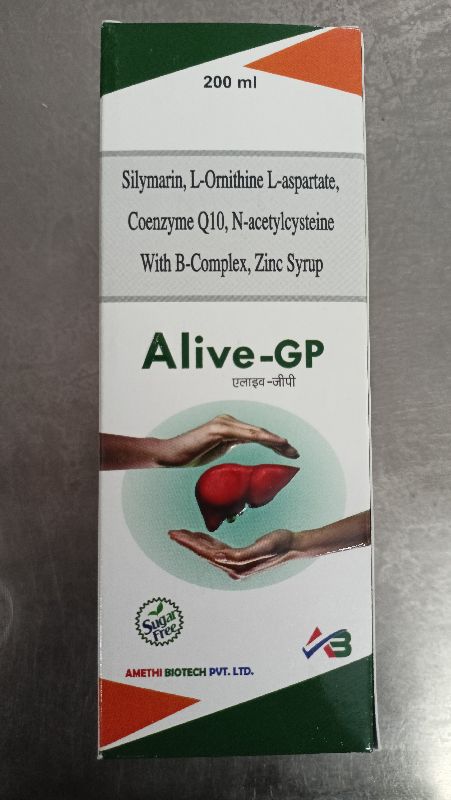 Organic alive gp syrup, for Concentration, Packaging Type : Corten