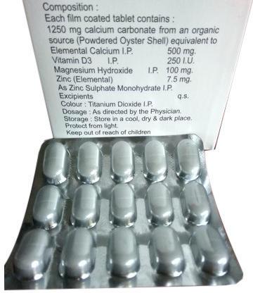 Calcium and Vitamin D3 Tablets
