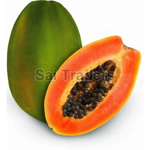 Fresh Papaya, Taste Sweet by Sai Traders from Vijayawada Andhra