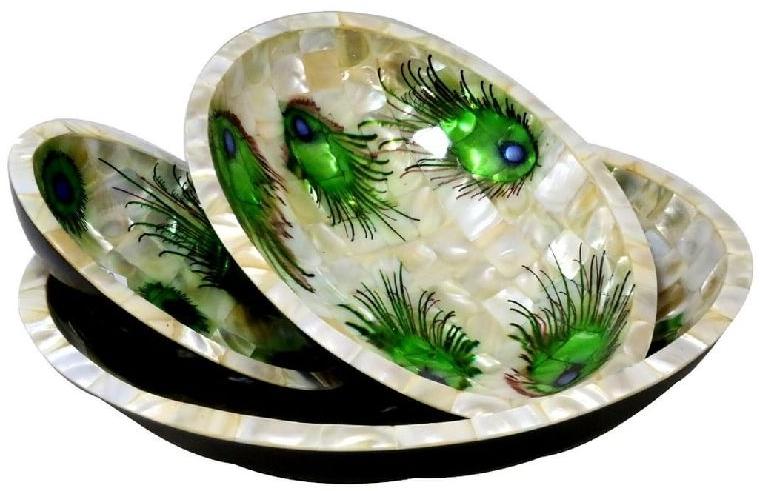 Mother of Pearl Soap Dish Bowl, Size : Standard