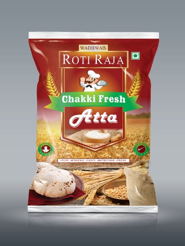 Printed Atta Flour Packaging Pouches