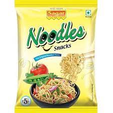 Square LDPE Printed Noodles Packaging pouches, for Food Industry, Specialities : Good Quality