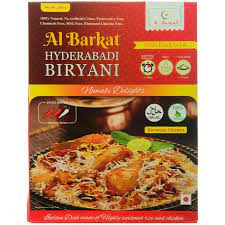 printed readymade biryani packaging pouches