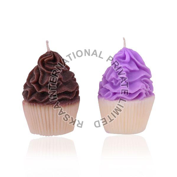 All Colours are available Cup Cake Candle Rksaa International Private