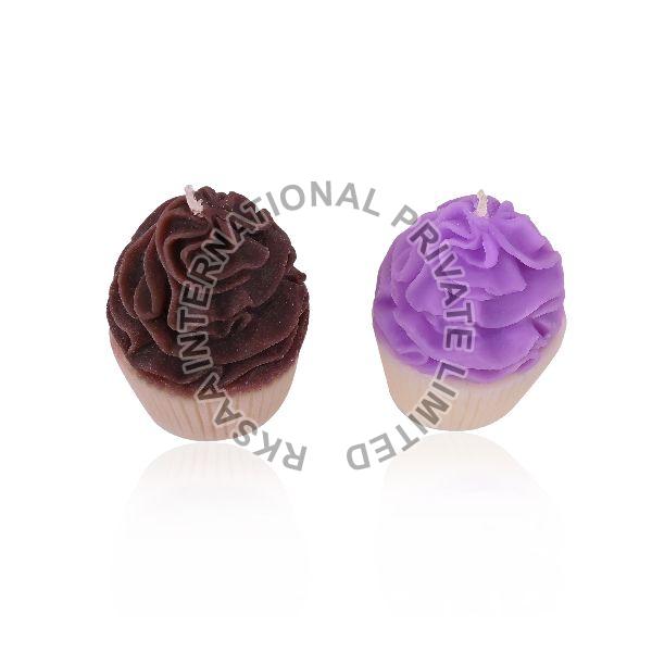 All Colours are available Cup Cake Candle Rksaa International Private
