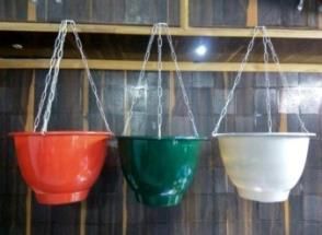Round Plastic Jumbo Hanging Basket, Feature : Matte Finish, Re-usability