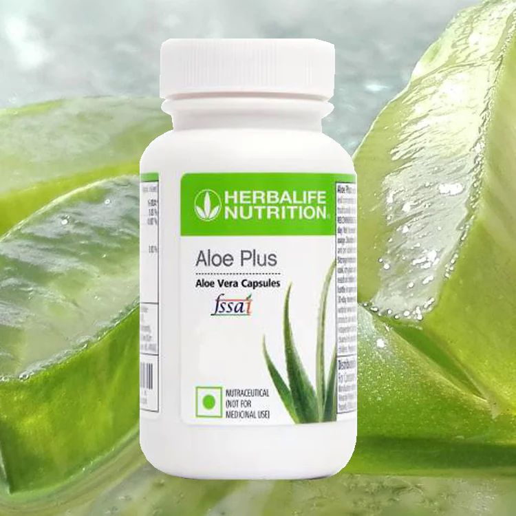 Herbalife Nutrition Aloe Plus Aloe Vera Capsules, Packaging Size 60