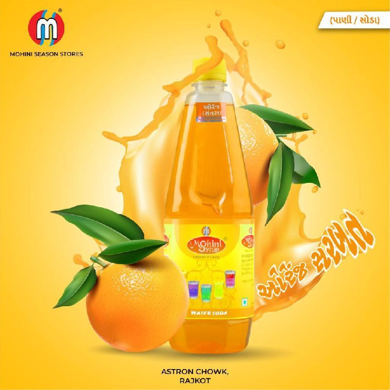 Orange Mohini Syrup, Packaging Size : 250gm, 500gm, 1Kg, 2Kg
