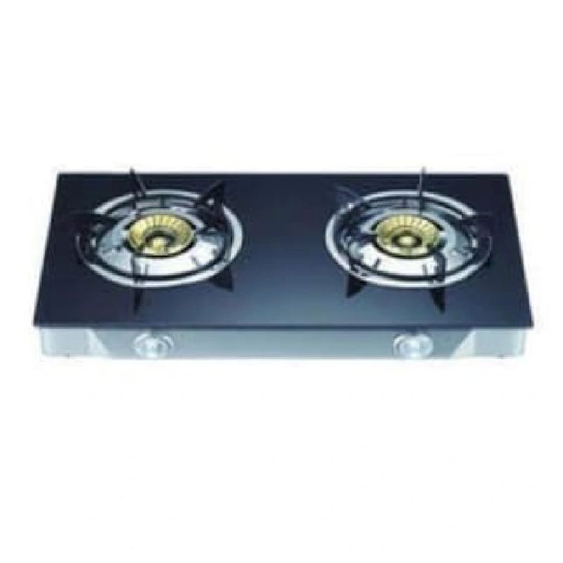 Coated Stainless Steel 2 Burner Gas Cooktop, for Kitchen, Certification : ISI Certified