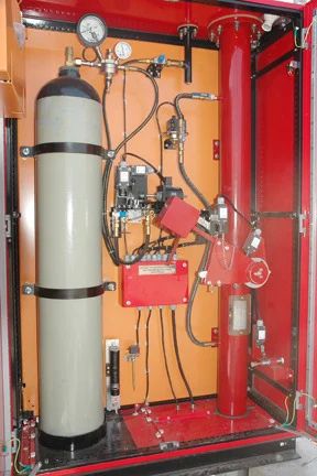 Nitrogen Injection Fire Protection System