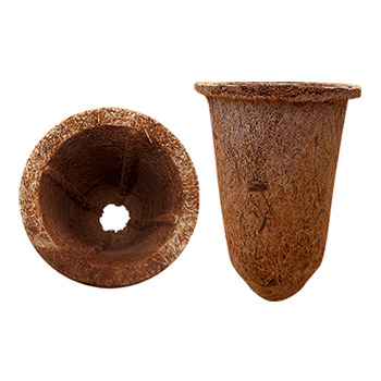 Curved Coir Seedling Pot, for Growing Plants, Feature : Bio-degradeable, Perfect Shape