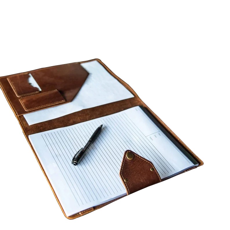 Leather Notepad, for Office, Home, Cover Material : Leatherette