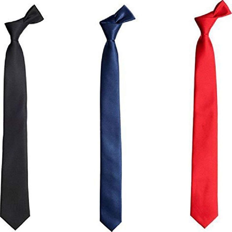 Plain Silk Formal Tie, Size : Standard