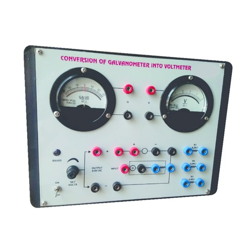 Conversion of Galvanometer into Voltmeter Eletech Lab Instruments, Ambala