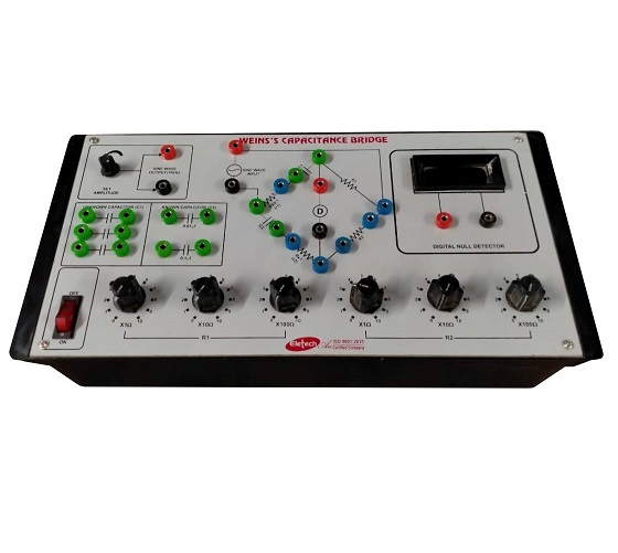 Wein’s Capacitance Bridge at Best Price in Ambala Eletech Lab Instruments