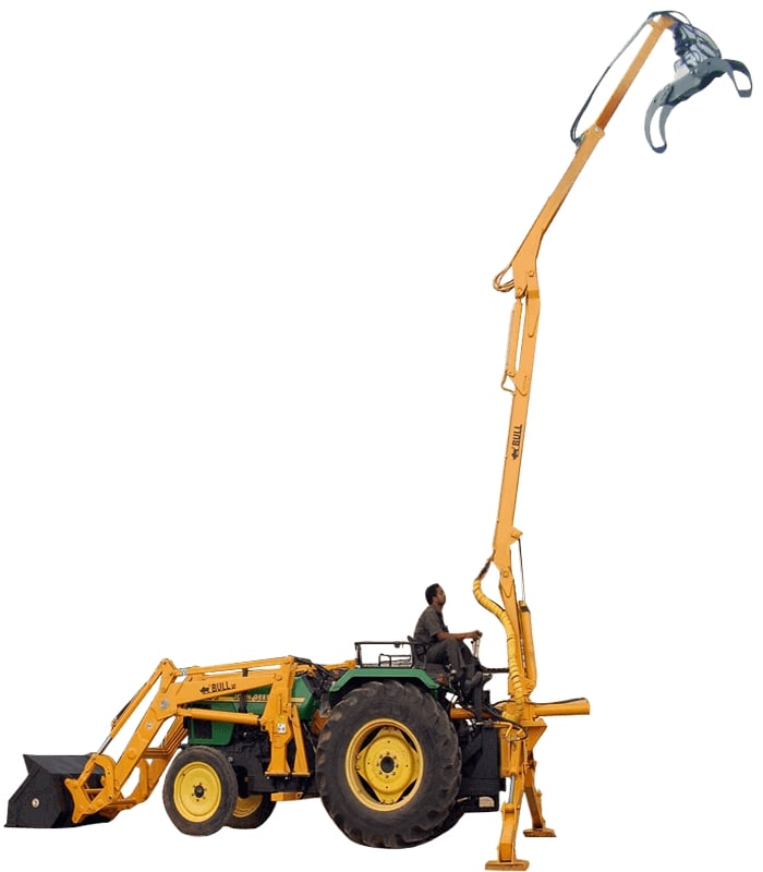 Telescopic Radial Tractor Attachment Loader, Certification : ISI Certified