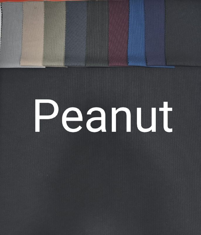 Plain Poly Peanut Lycra Fabric, Width : 60