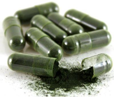 Spirulina Capsules, for Supplement Diet, Depression, Neuropathy Pain, Packaging Type : Plastic Bottle
