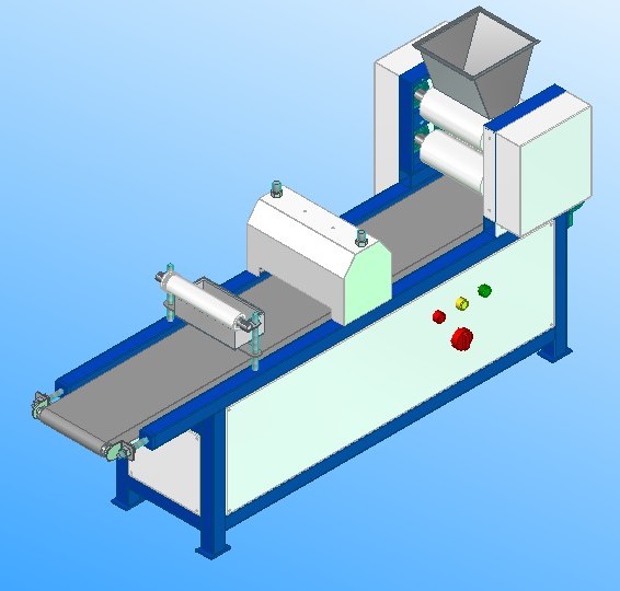 Jagdish Enterprises samosa patti making machine, Size : 1200×450×500 mm