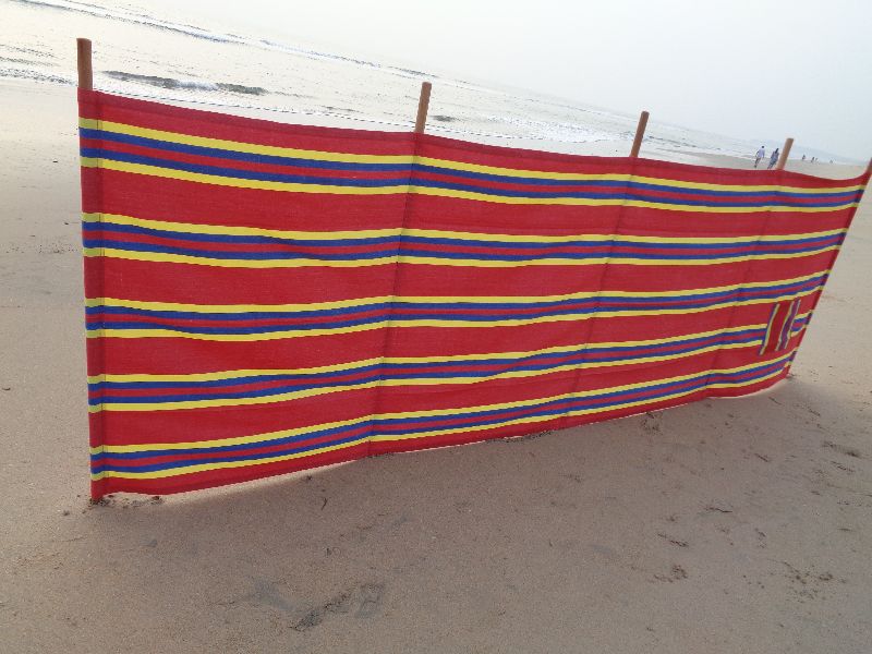 WBK 3 100% Cotton  Screen Printed Beach Windbreak