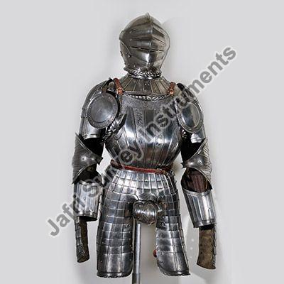 Steel Polished Medieval Armor Parts, for Decoration, Style : Antique