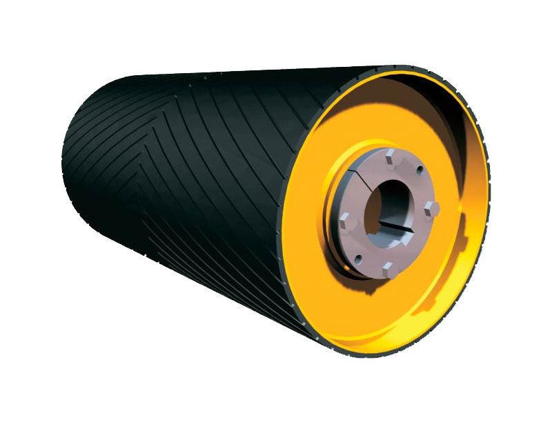 Manual conveyor tail pulley, for Construction, Capacity : 15