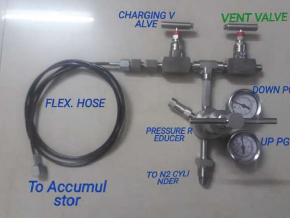 Metal Nitrogen Charging Kit, Voltage : 12-18VDC
