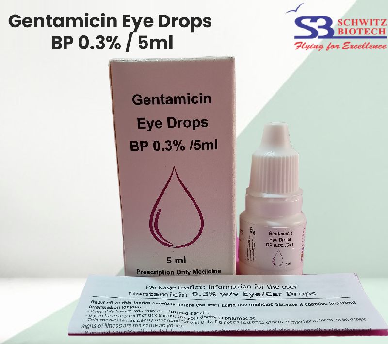 GENTAMICIN EYE EAR DROPS by Schwitz Biotech from Ahmedabad Uttarakhand