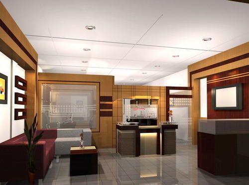 Office Entrance Interior Designing Services