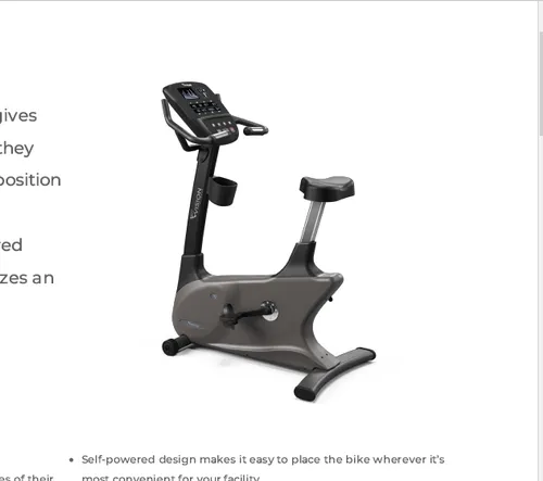 true es 9.0 upright bike